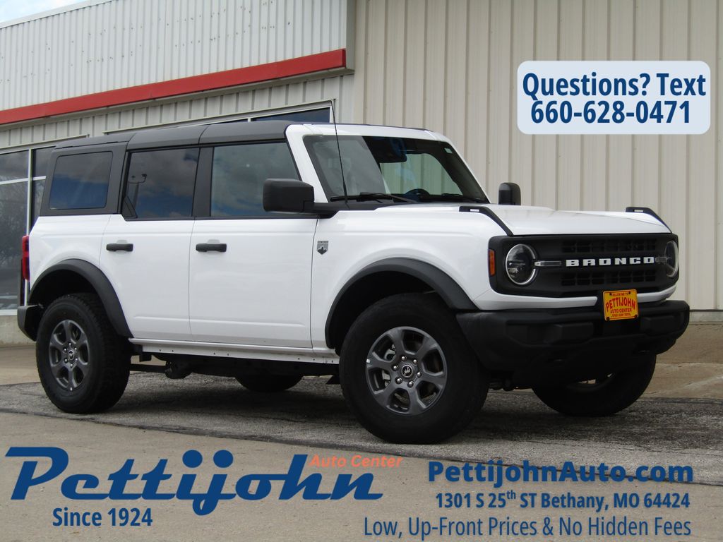 Oxford White 2025 Ford Bronco Big Bend 4-Door 4WD SUV / Crossover Four-Wheel Drive Automatic