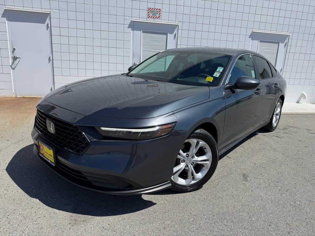 Gray 2023 Honda Accord LX FWD Sedan Front-Wheel Drive Automatic