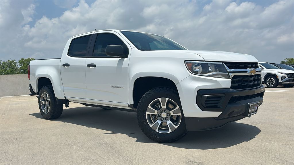 2021 Chevrolet Colorado Work Truck White at DeMontrond Auto Country