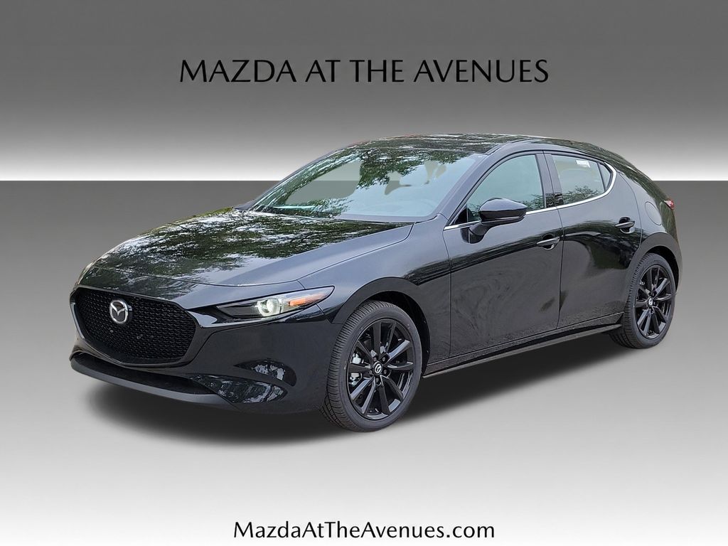 Jet Black 2026 Mazda MAZDA3 Hatchback Front-Wheel Drive 6-Speed Manual