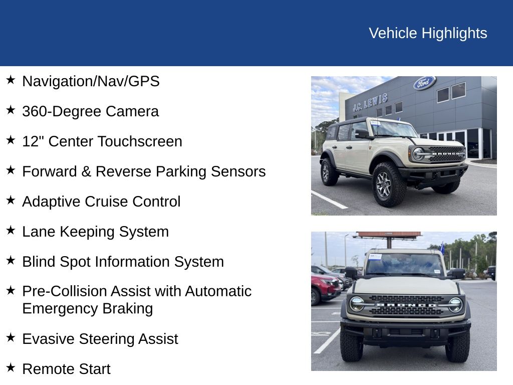 2025 Ford Bronco Badlands