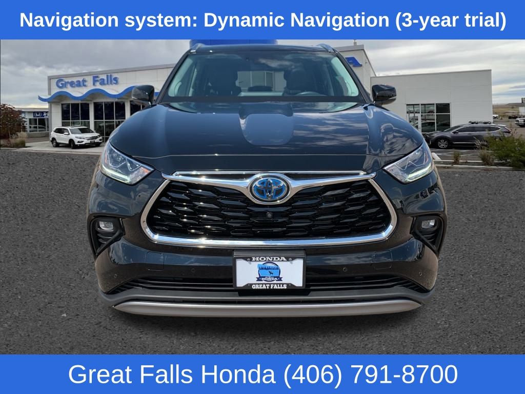 Used 2022 Toyota Highlander Platinum with VIN 5TDEBRCH9NS088671 for sale in Great Falls, MT