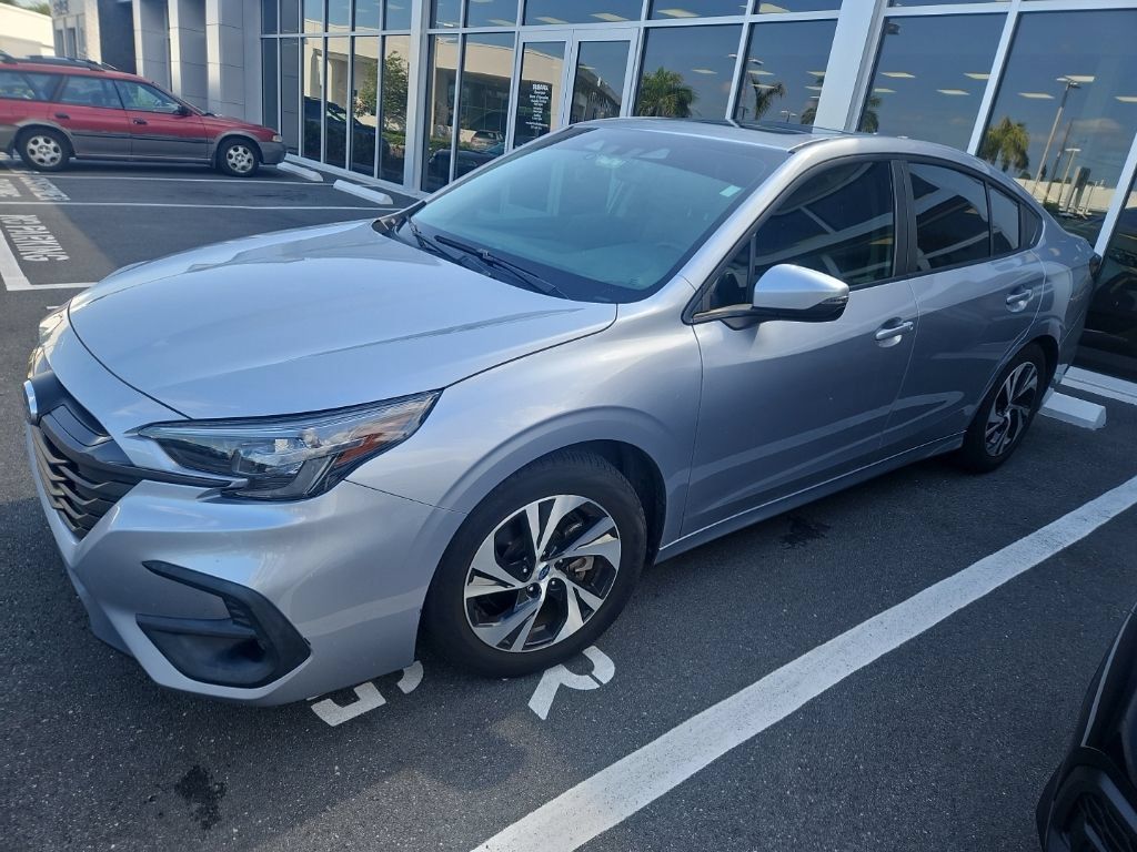 Ice Silver Metallic 2024 Subaru Legacy Sedan All-Wheel Drive Continuously Variable Transmission