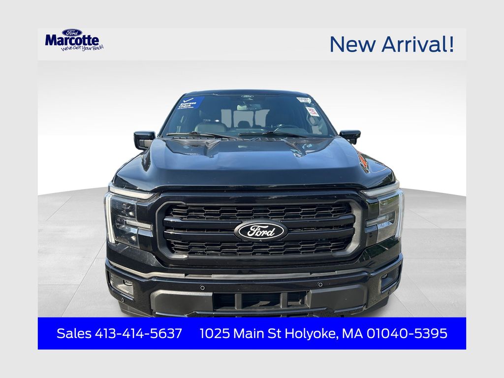 Black Metallic 2025 Ford F-150 Pickup Truck Four-Wheel Drive Automatic