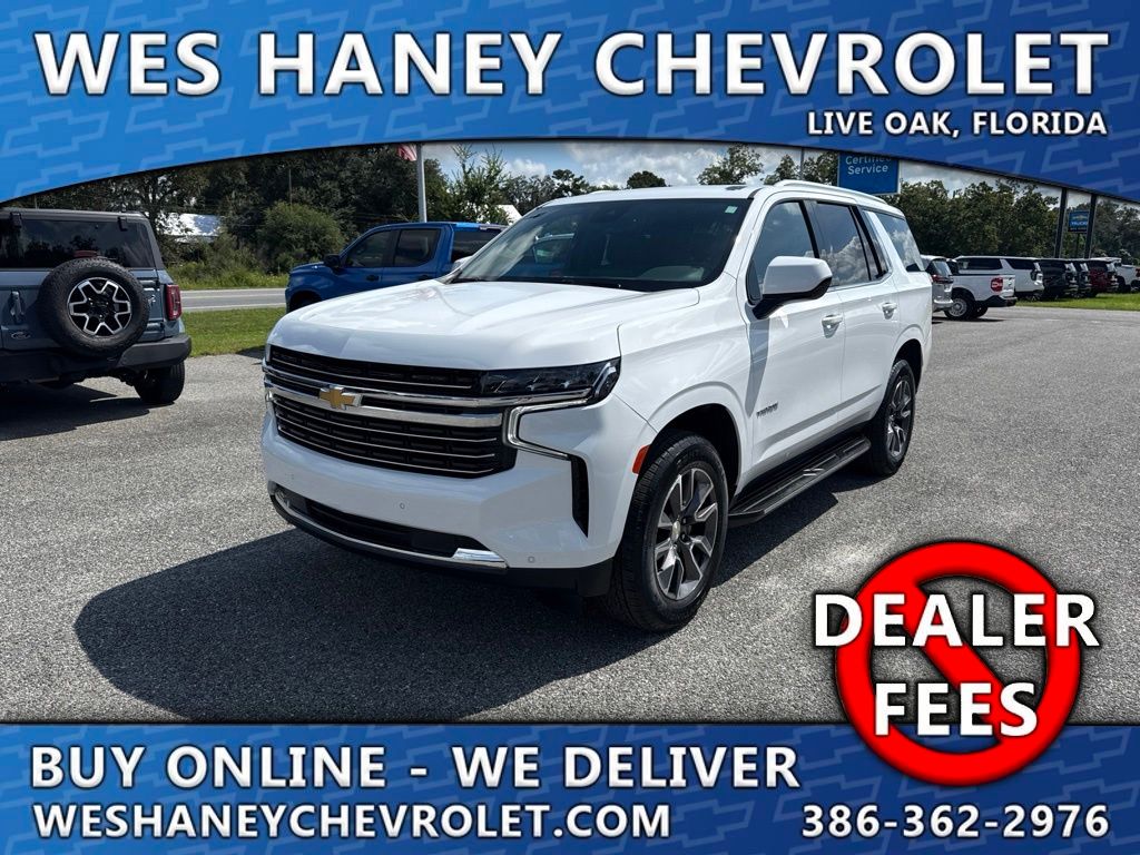 Summit White 2024 Chevrolet Tahoe SUV / Crossover 4X2