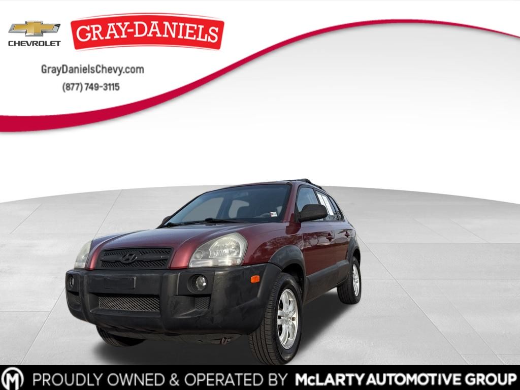 Mesa Red 2007 Hyundai Tucson SE FWD SUV / Crossover Front-Wheel Drive 4-Speed Automatic Overdrive