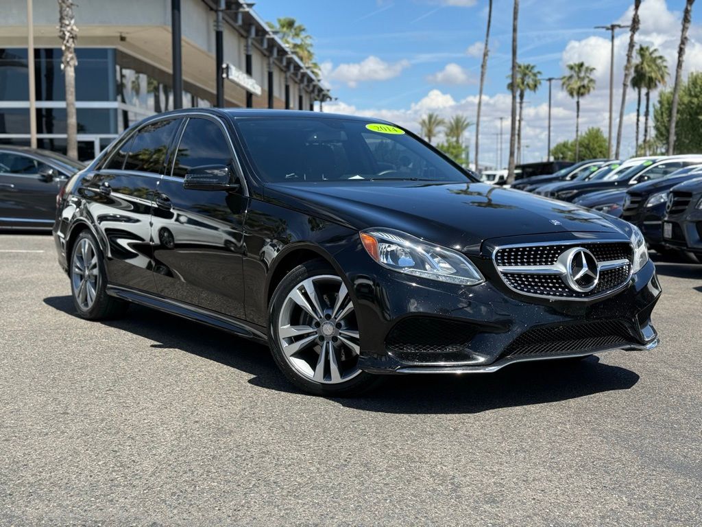 Black 2014 Mercedes-Benz E-Class Sedan 7-Speed Automatic