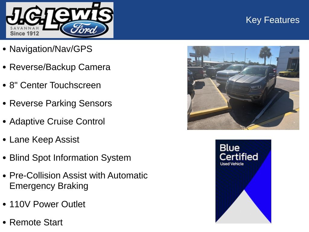 2020 Ford Ranger LARIAT