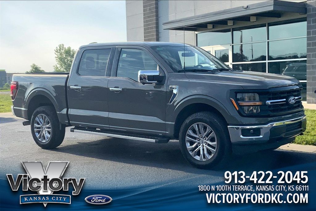 Marsh Gray 2025 Ford F-150 Pickup Truck Four-Wheel Drive Automatic
