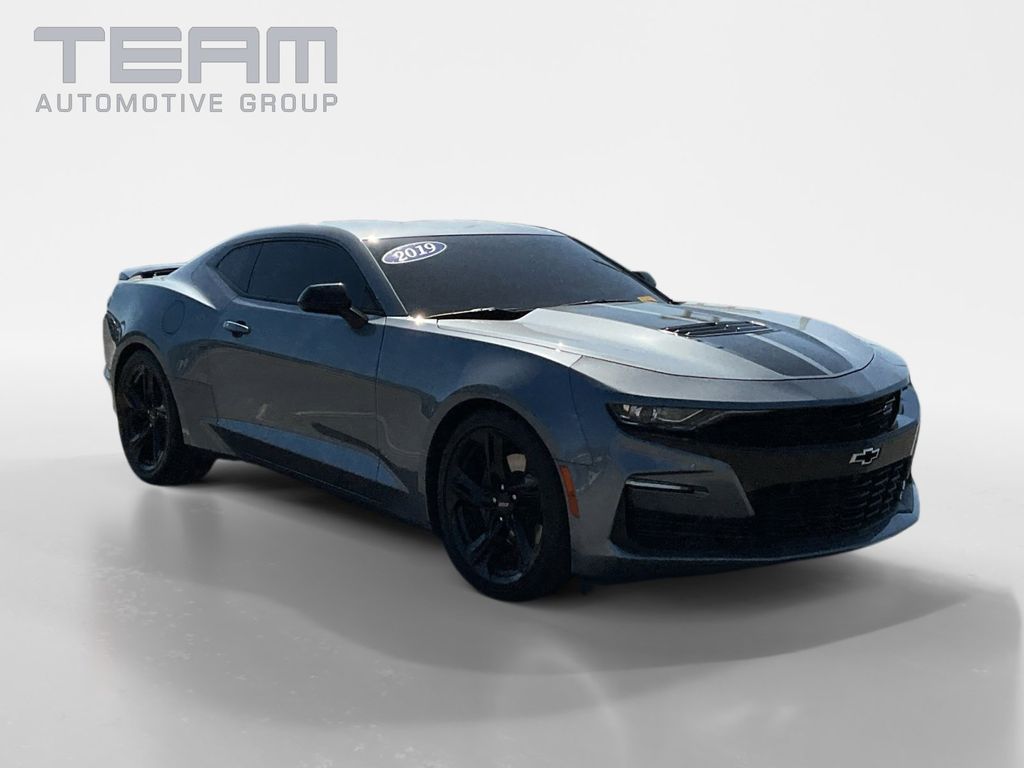 Satin Steel Gray Metallic 2019 Chevrolet Camaro 1SS Coupe RWD Coupe Rear-Wheel Drive Automatic