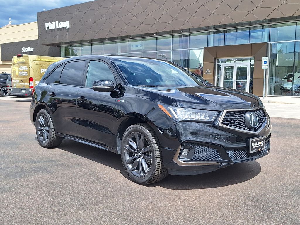 2019 Acura MDX Negro SUV/Crossover Tracción en las cuatro ruedas 9 velocidades Automática