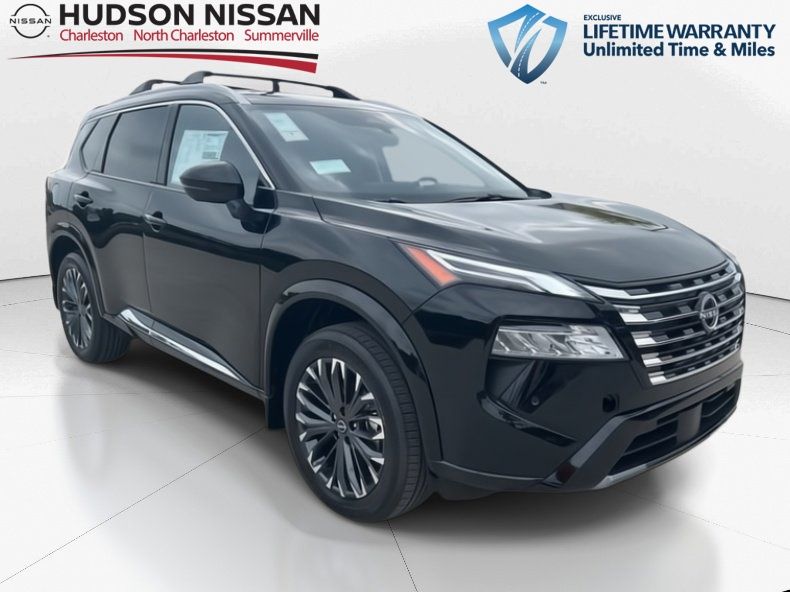 2025 Super Black Nissan Rogue Platinum FWD SUV