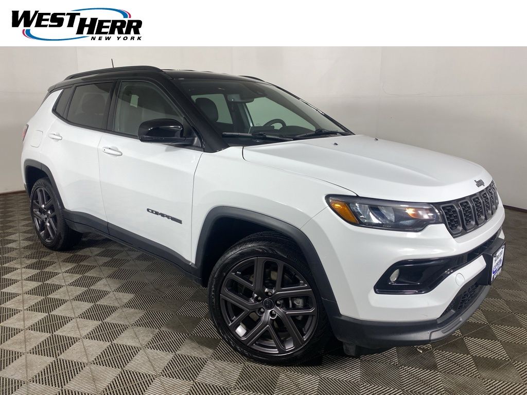 Bright White Clearcoat 2026 Jeep Compass Limited 4WD SUV / Crossover Four-Wheel Drive 8-Speed Automatic