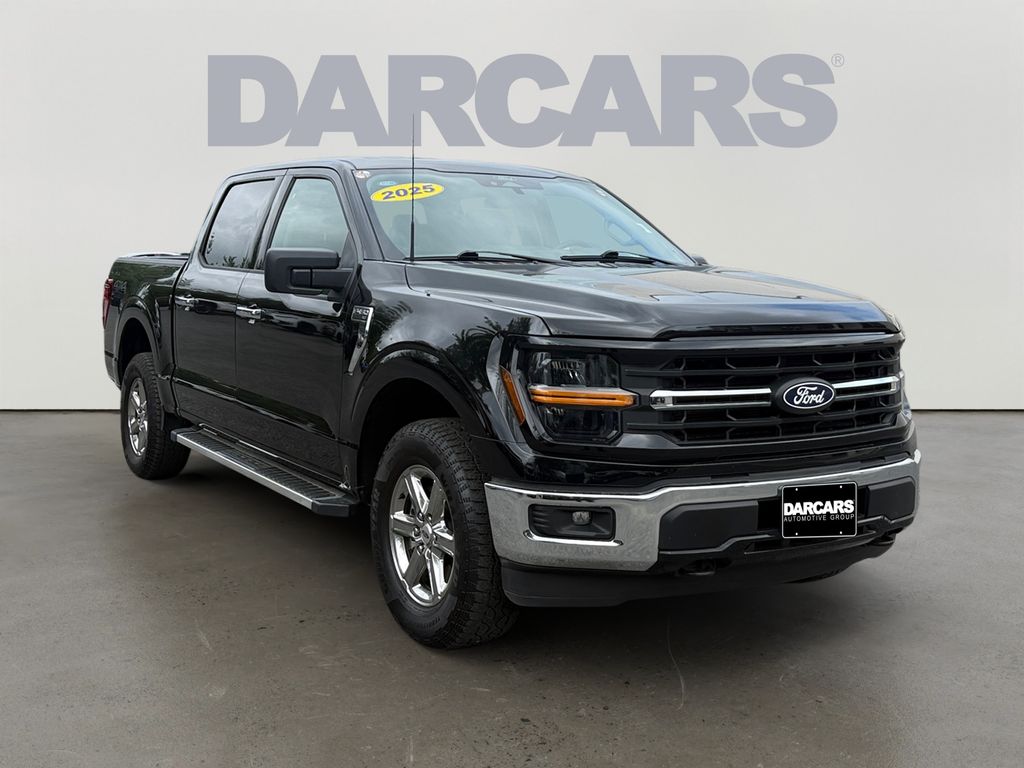 Agate Black Metallic 2025 Ford F-150 Pickup Truck Four-Wheel Drive Automatic