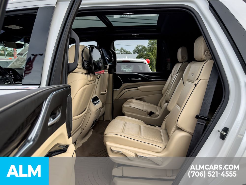 Used 2021 White Cadillac Premium Luxury image 18