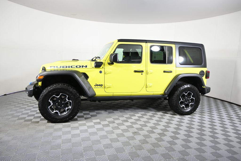 Used 2023 Jeep Wrangler 4xe Rubicon 4XE with VIN 1C4JJXR63PW565156 for sale in Forest Lake, Minnesota