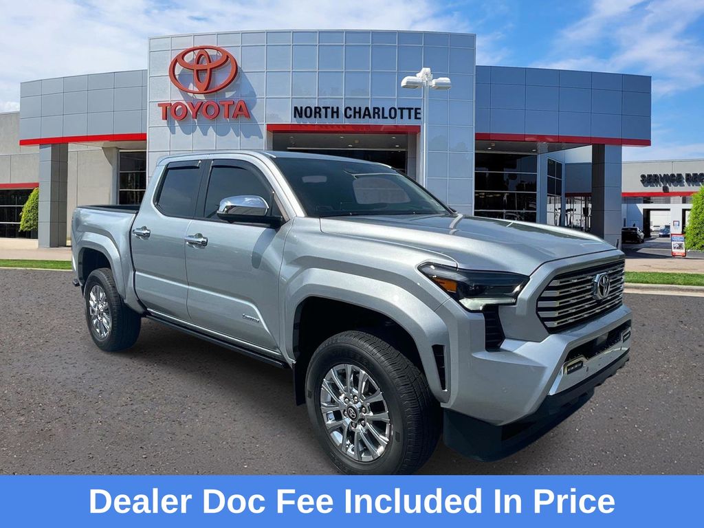 Celestial Silver Metallic 2025 Toyota Tacoma Pickup Truck Four-Wheel Drive 8-Speed Automatic