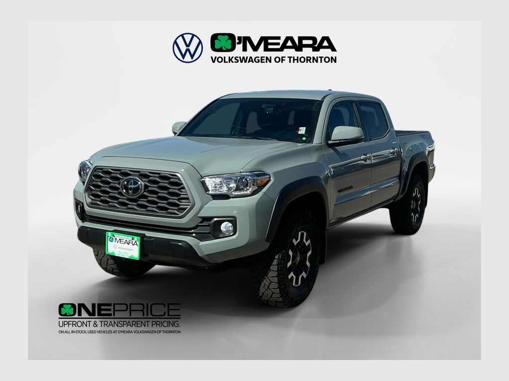 Lunar Rock 2022 Toyota Tacoma Pickup Truck Four-Wheel Drive 6-Speed Automatic