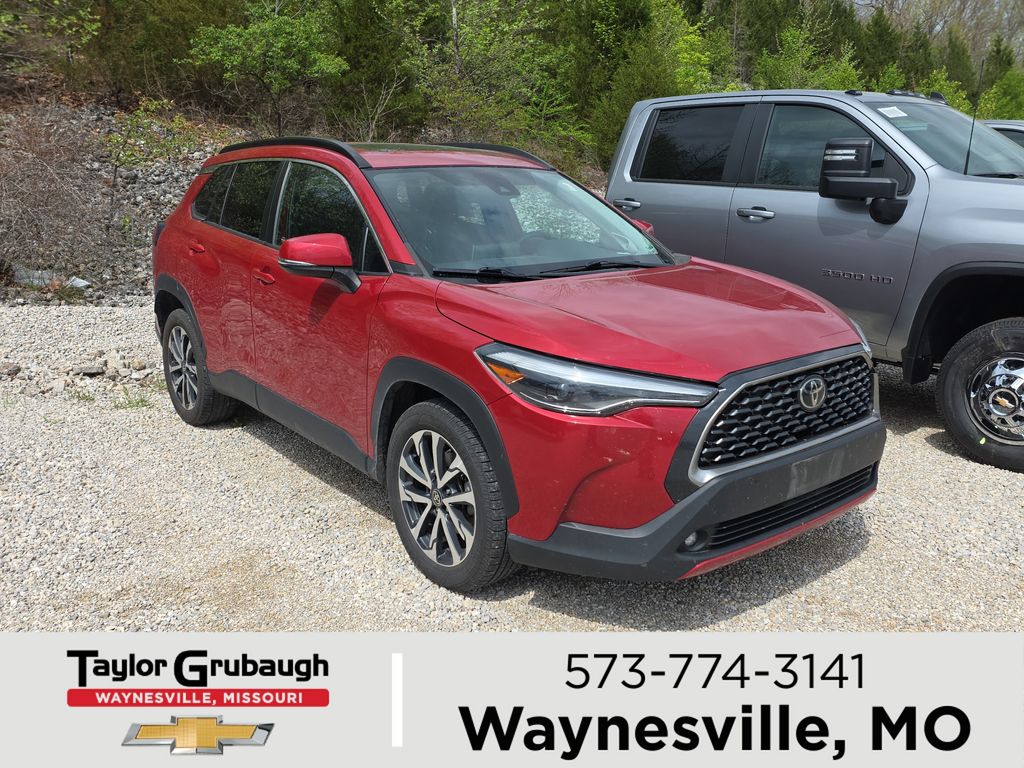 Barcelona Red Metallic 2022 Toyota Corolla Cross XLE AWD SUV / Crossover All-Wheel Drive Continuously Variable Transmission