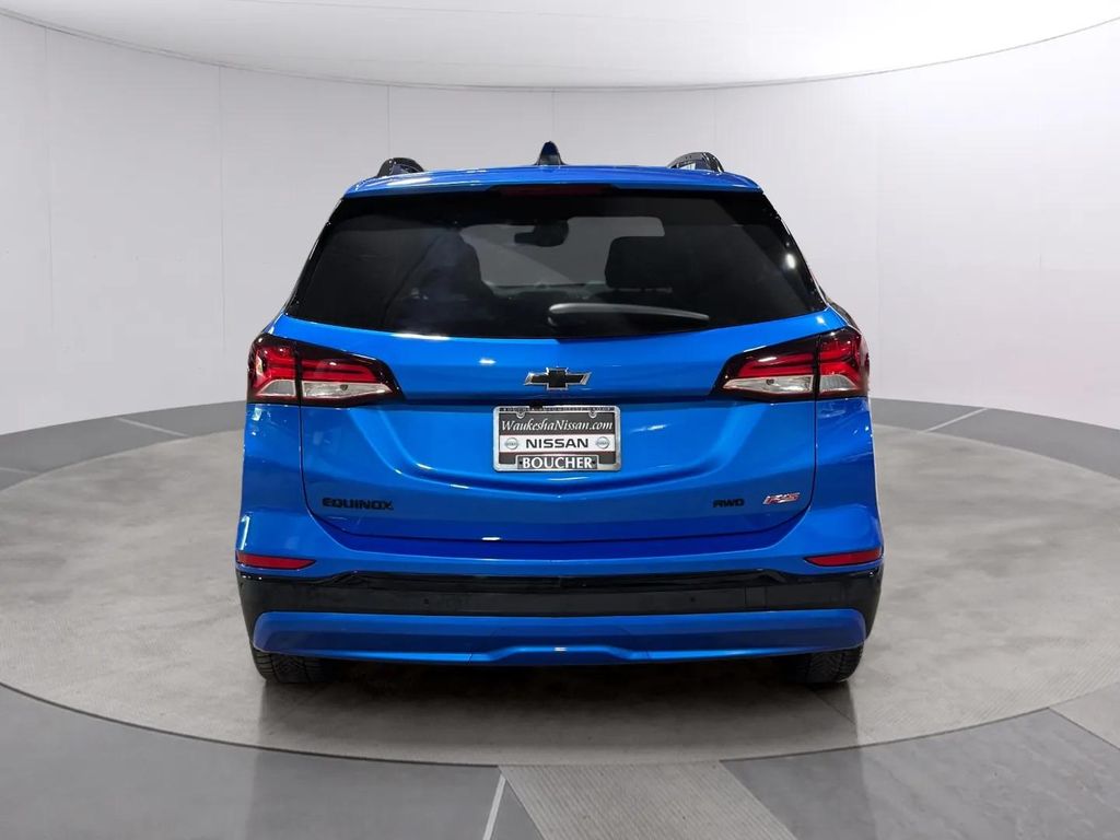 Used 2024 Riptide Blue Metallic Chevrolet RS image 4