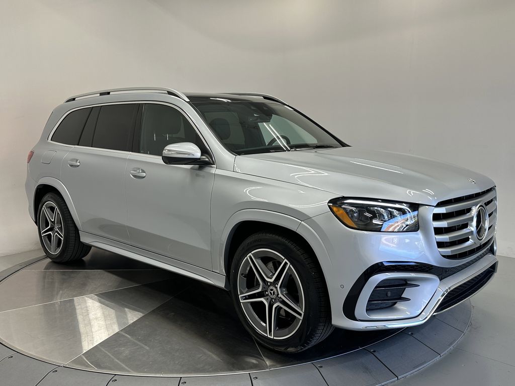 Cirrus Silver Metallic 2025 Mercedes-Benz GLS 450 4MATIC SUV / Crossover All-Wheel Drive 9-Speed Automatic