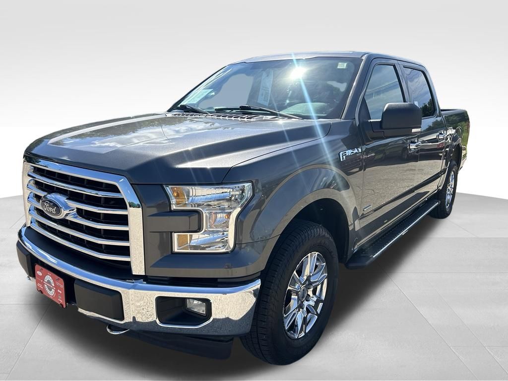 Gray (Magnetic) 2016 Ford F-150 Pickup Truck Four-Wheel Drive 6-Speed Automatic