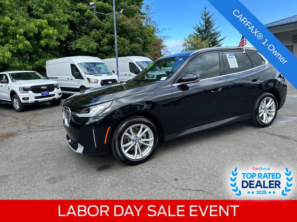 Black Sapphire Metallic 2025 BMW X3 SUV / Crossover All-Wheel Drive 8-Speed Automatic