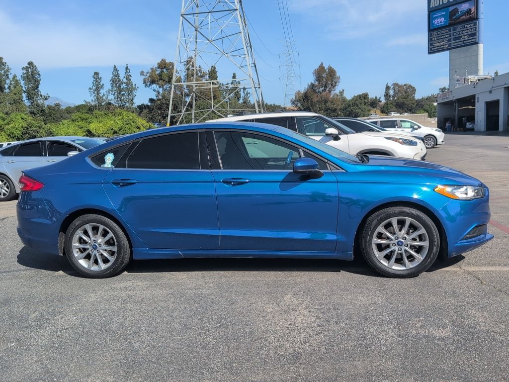 Used 2017 Ford Fusion SE with VIN 3FA6P0H75HR299509 for sale in Glendora, CA