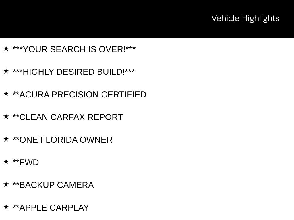 Certified Used 2024 Black Acura Base image 5