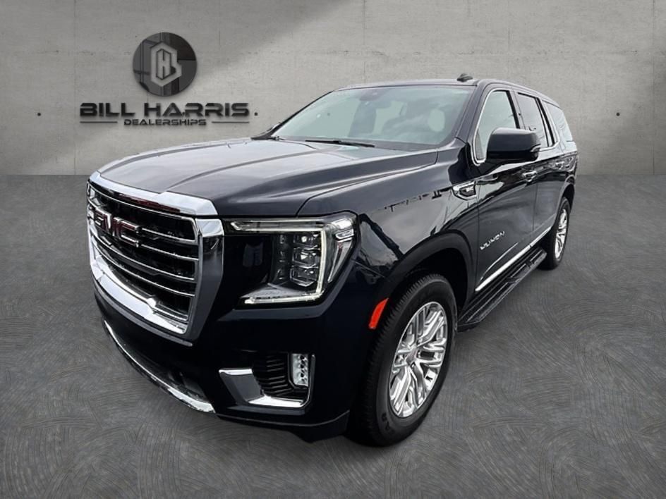 Midnight Blue Metallic 2023 GMC Yukon SLT 4WD SUV / Crossover Four-Wheel Drive