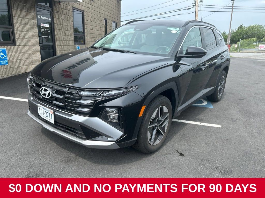 Black 2025 Hyundai Tucson SUV / Crossover All-Wheel Drive 8-Speed Automatic