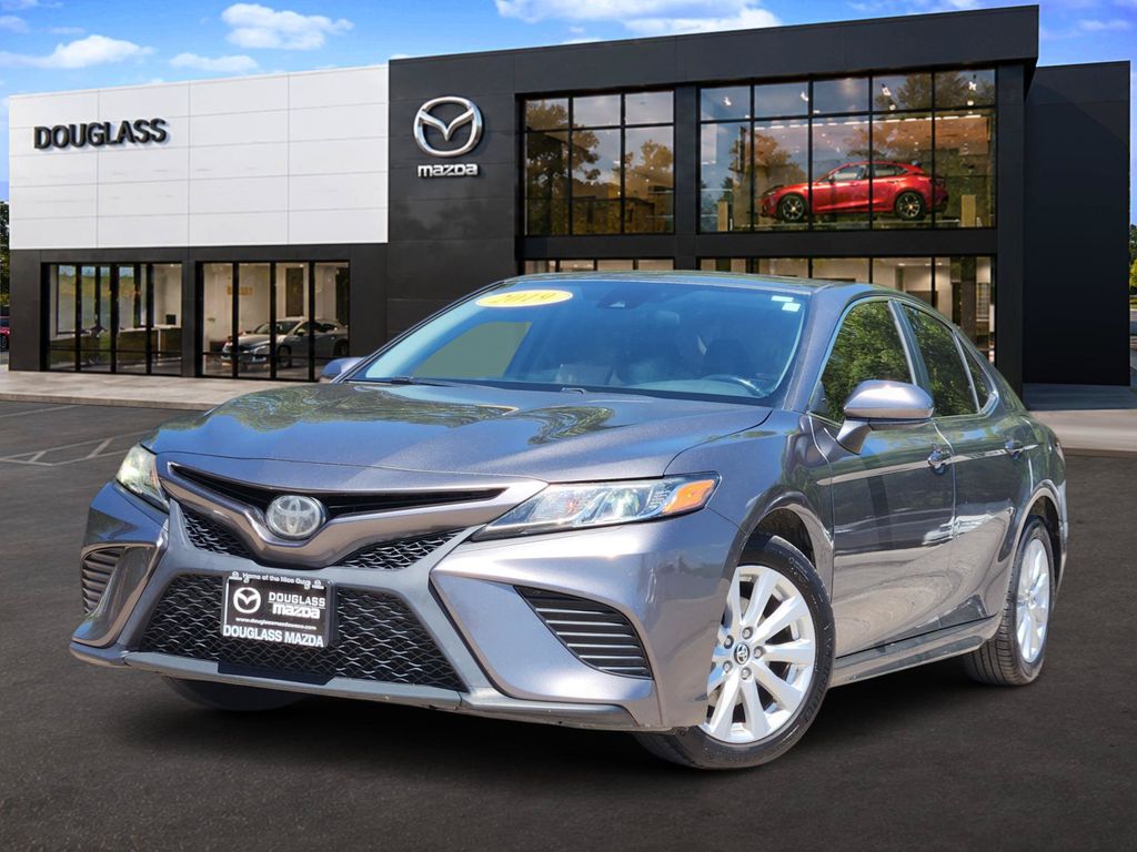 Predawn Gray Mica 2019 Toyota Camry Sedan Front-Wheel Drive 8-Speed Automatic