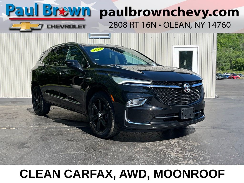 Black (Ebony Twilight Metallic) 2023 Buick Enclave SUV / Crossover Four-Wheel Drive 9-Speed Automatic