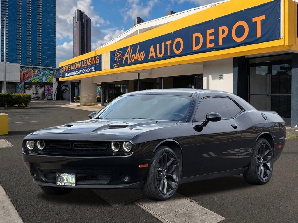 Pitch Black Clearcoat 2020 Dodge Challenger Coupe Rear-Wheel Drive 8-Speed Automatic