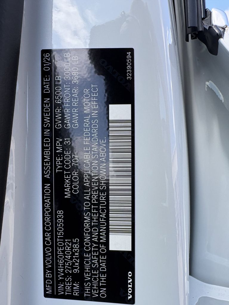 2026 Volvo XC90 Plug-In Hybrid T8 Plus White at DeMontrond Automotive Group