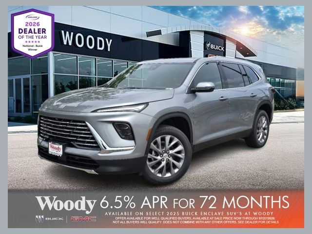 Moonstone Gray Metallic 2026 Buick Enclave SUV / Crossover Four-Wheel Drive 8-Speed Automatic