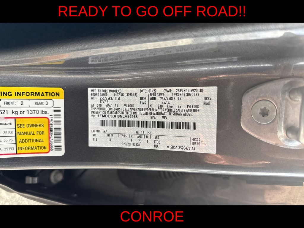 2022 Ford Bronco Big Bend Gray at DeMontrond Auto Country