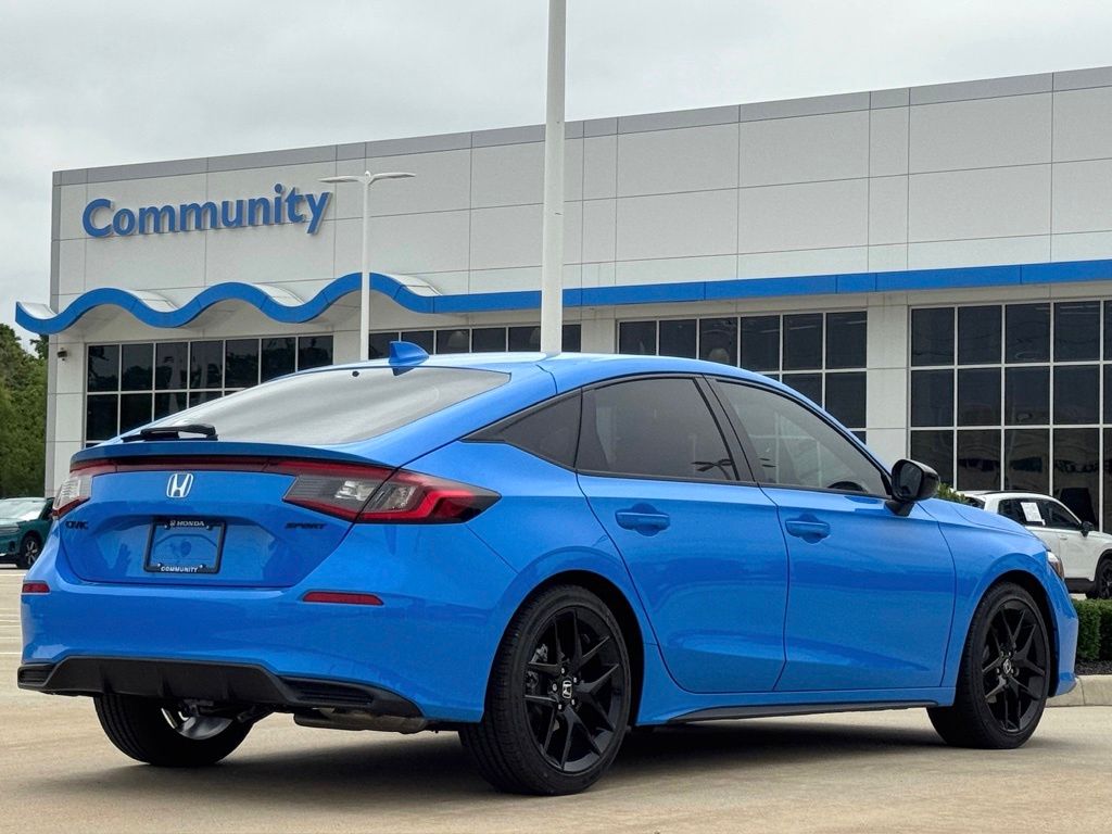 2026 Honda Civic Sport Blue at Community Honda