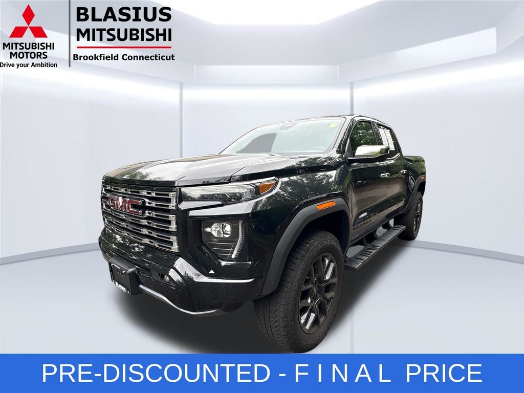 Onyx Black 2024 GMC Canyon Pickup Truck Four-Wheel Drive 8-Speed Automatic