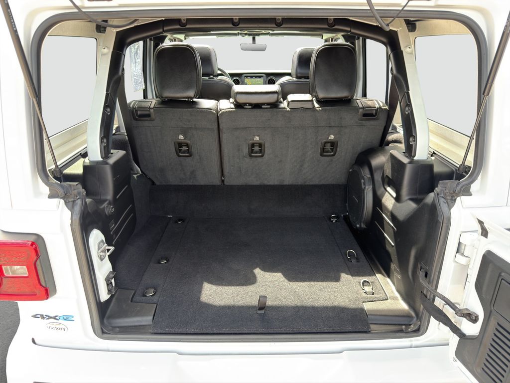 Used 2021 White Jeep Unlimited Sahara High Altitude 4xe image 33