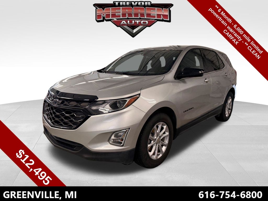 Silver Ice Metallic 2019 Chevrolet Equinox 1.5T LT FWD SUV / Crossover Front-Wheel Drive 6-Speed Automatic Overdrive
