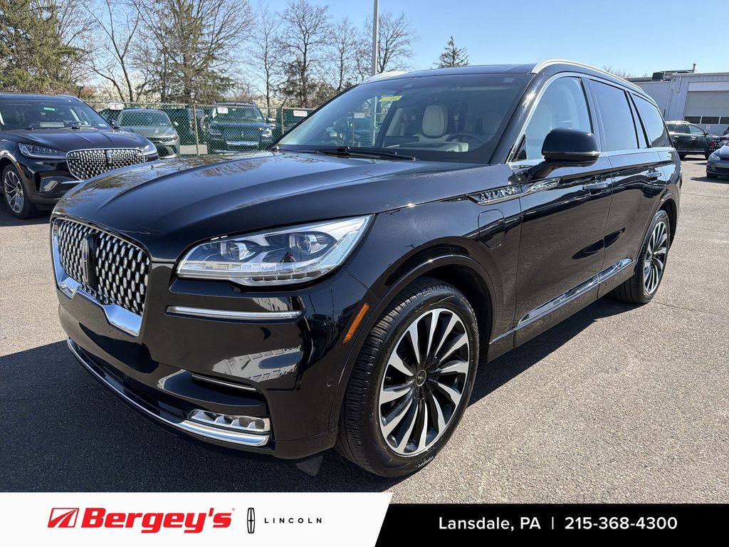 Infinite Black Metallic Clearcoat 2023 Lincoln Aviator Black Label Grand Touring AWD SUV / Crossover All-Wheel Drive Automatic