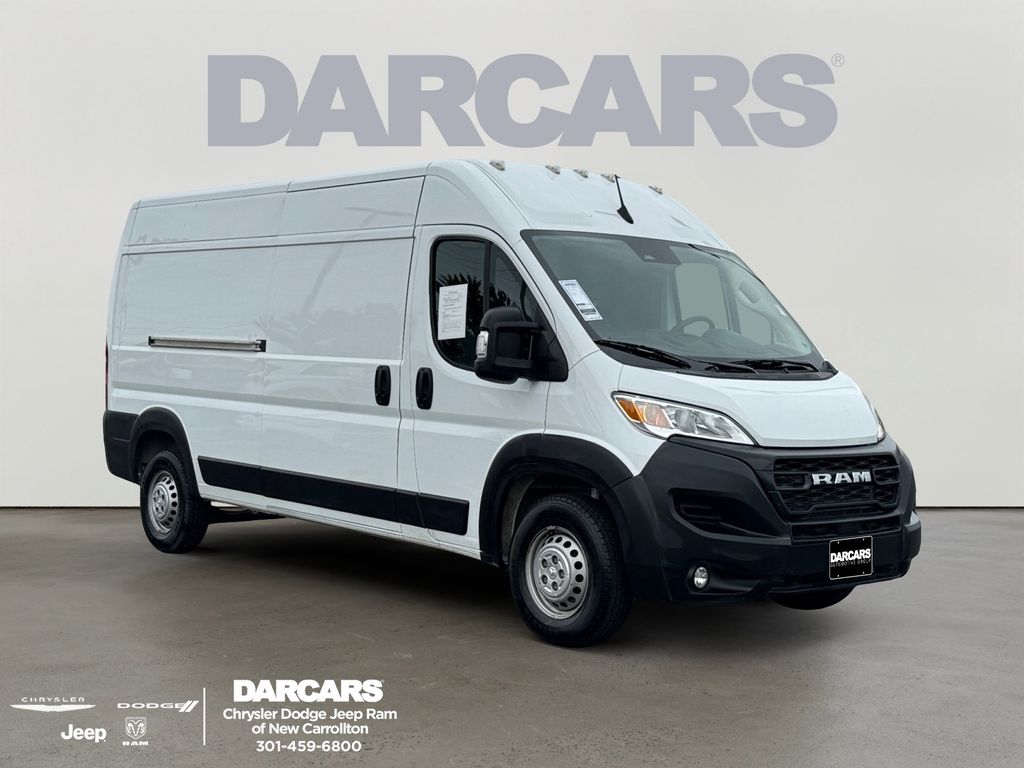 Bright White Clearcoat 2024 RAM ProMaster Van 9-Speed Automatic