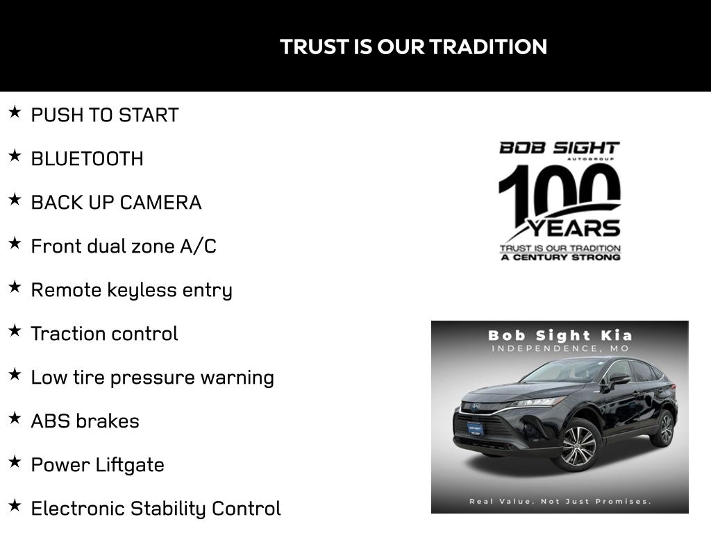 Used 2021 Toyota Venza LE with VIN JTEAAAAH2MJ069358 for sale in Kansas City