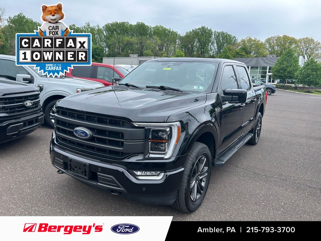 Black Metallic 2023 Ford F-150 Pickup Truck Four-Wheel Drive Automatic