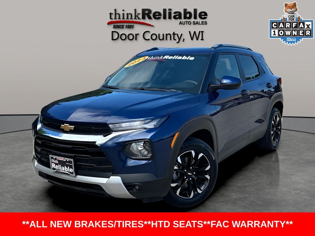 Blue Glow Metallic 2023 Chevrolet Trailblazer SUV / Crossover Front-Wheel Drive Continuously Variable Transmission