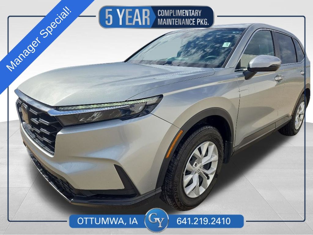 Solar Silver Metallic 2025 Honda CR-V SUV / Crossover All-Wheel Drive Continuously Variable Transmission