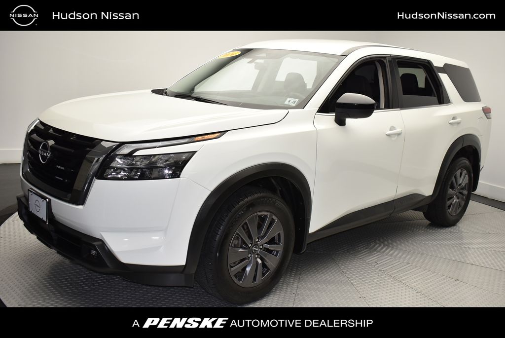 Glacier White 2024 Nissan Pathfinder SUV / Crossover All-Wheel Drive 9-Speed Automatic