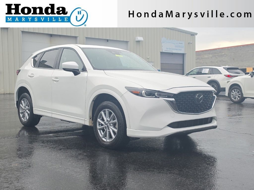 Rhodium White Metallic 2024 Mazda CX-5 SUV / Crossover All-Wheel Drive 6-Speed Automatic
