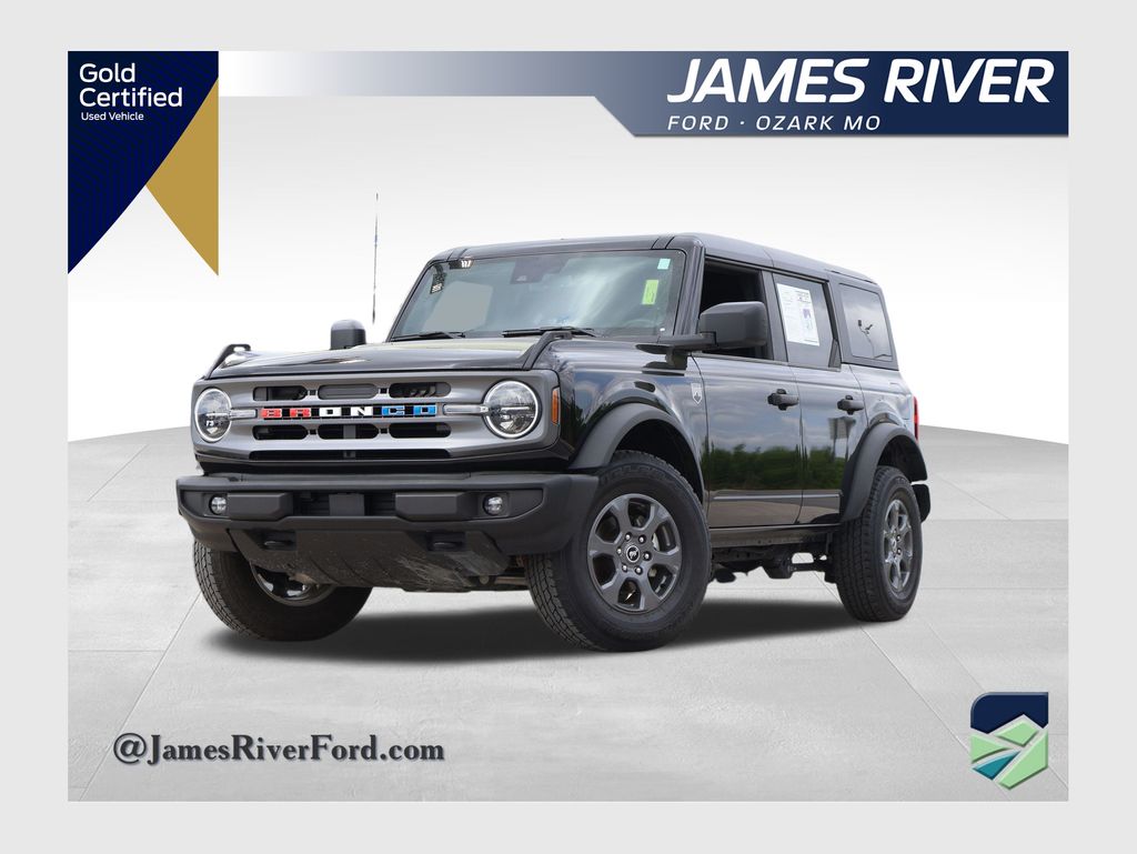 Shadow Black 2024 Ford Bronco Big Bend 4-Door 4WD SUV / Crossover Four-Wheel Drive Automatic